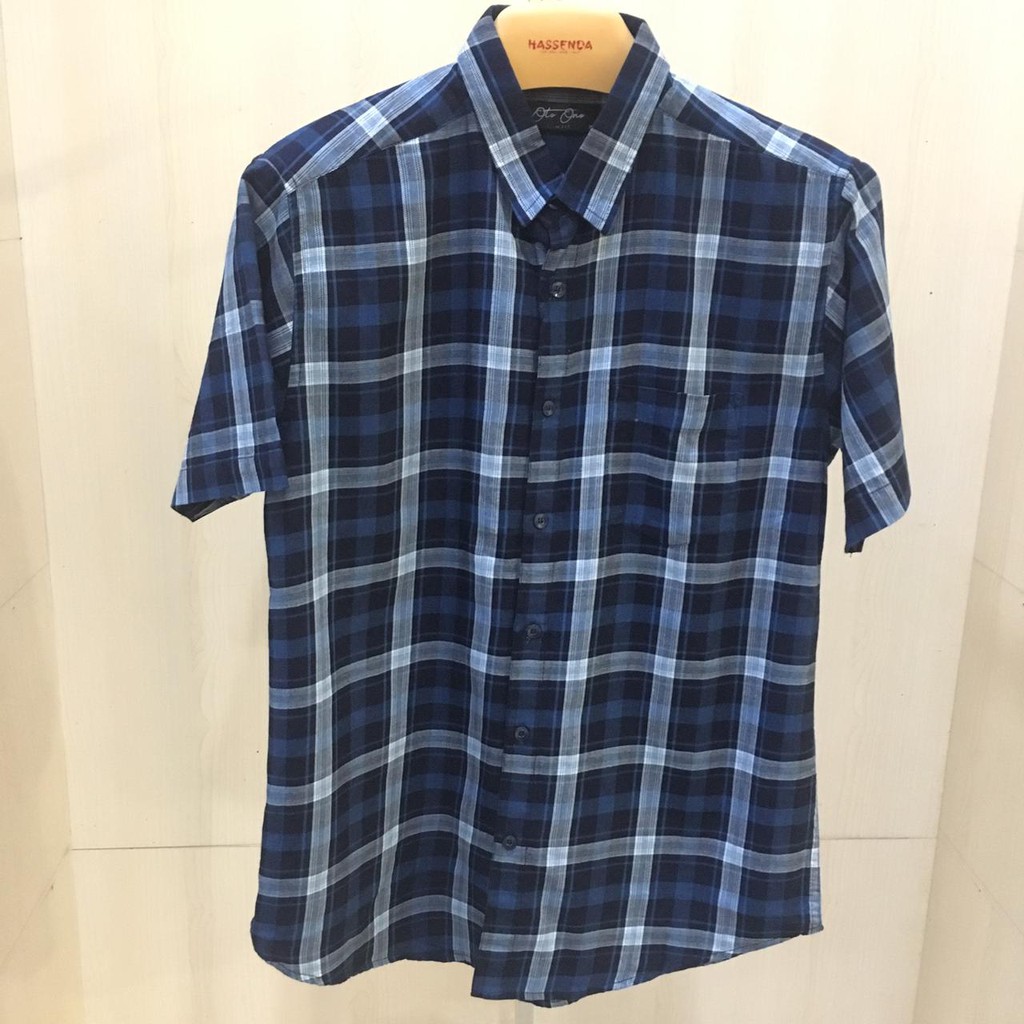 KEMEJA MAN OTO ONO / KEMEJA KOTAK HASSENDA / BAJU PRIA