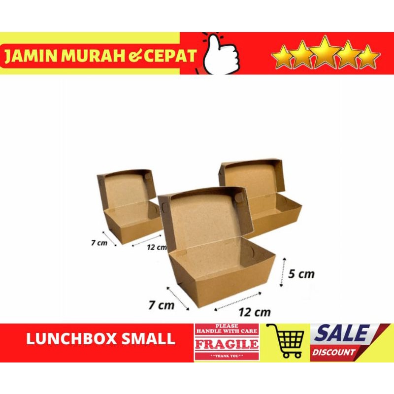 

LUNCH BOX S/DUS NASI/DUS BROWNIES/DUS KUE/DUS KRAFT LAMINASI/BOX BROWNIES