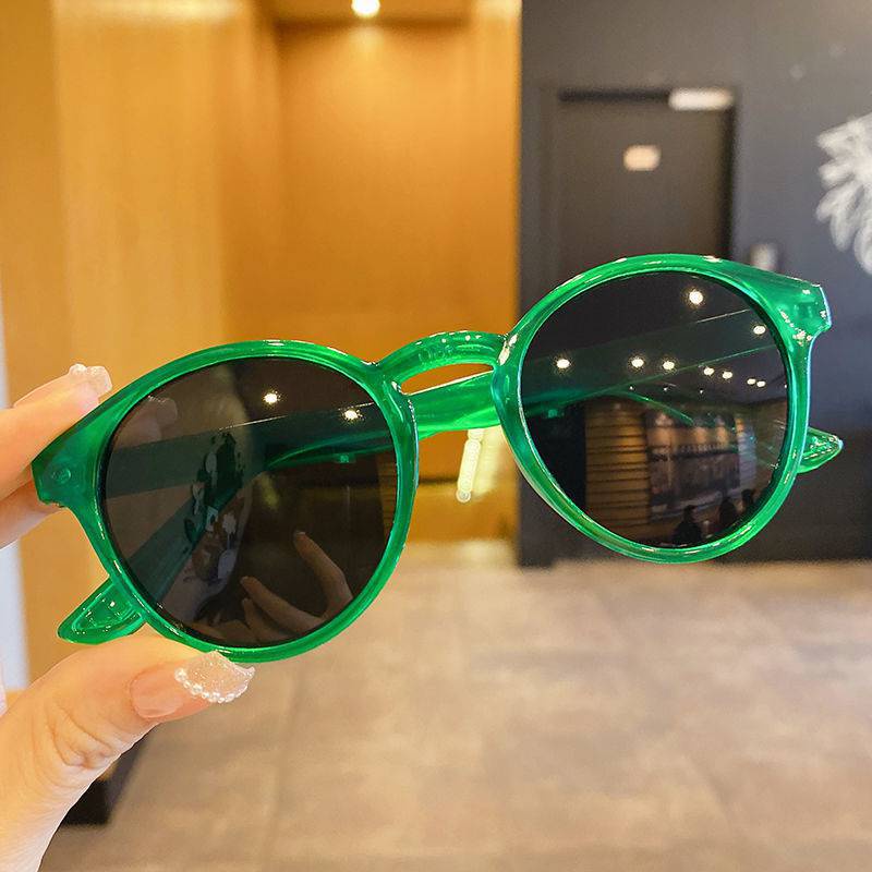 DSM Kacamata Anak 6682 Unisex Fashion Anak Kaca Mata Hitam High Quality Kids Sunglasses Kaca Mata Murah Import-HIJAU