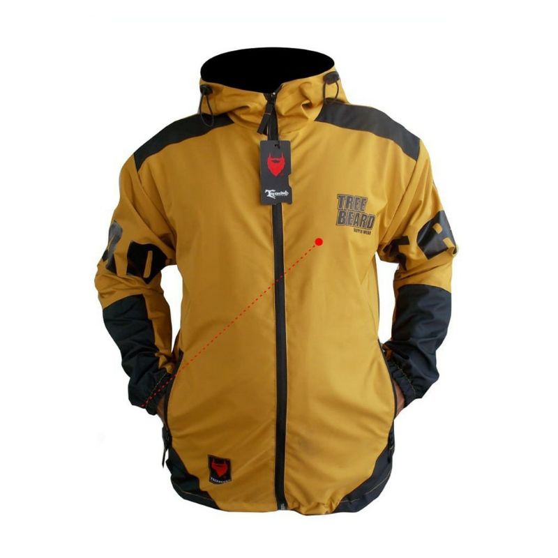 TERBARU ! Jaket Hoodie OUTDOOR Keren Pria Treebeard RAPERWEAR Anti Air - Jaket Outdoor - Jaket Gunung - Jaket