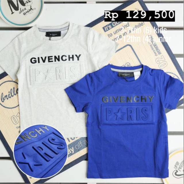 KAOS  ANAK GIVENCHY