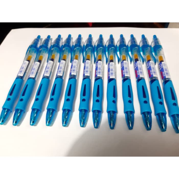 

MURAH BALLPOINT GEL JOYKO GP-265 0,5 - BIRU (PACK 12 PCS)