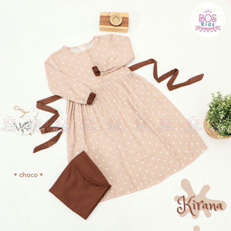 set gamis kirana uk. XXL