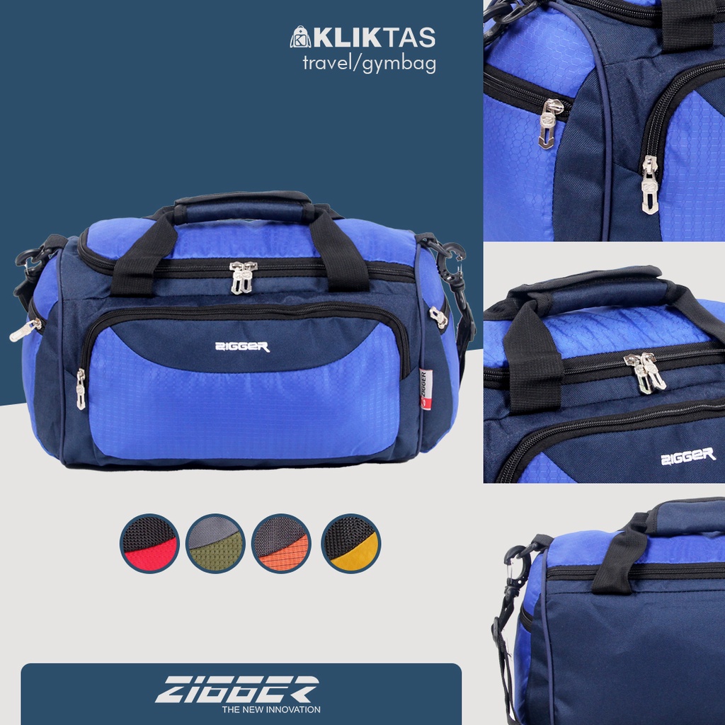 [KLIKTAS] Tas Olahraga Zigger Inverie 2023 - duffle bag gym sport pakaian kecil