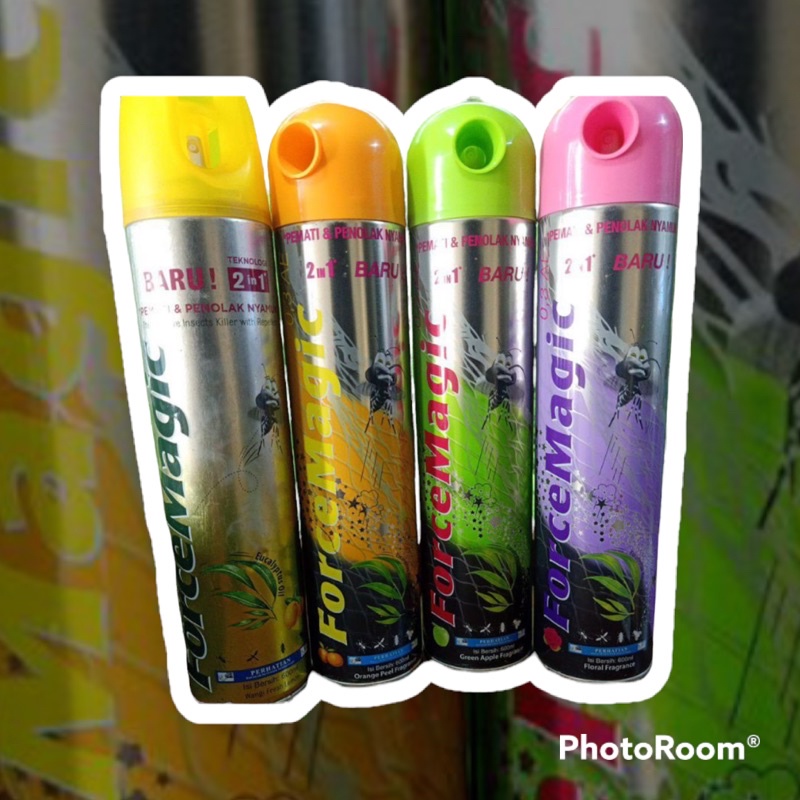 ForceMagic 600ml / Obat Semprot Nyamuk Force Magic / pembasmi Nyamuk