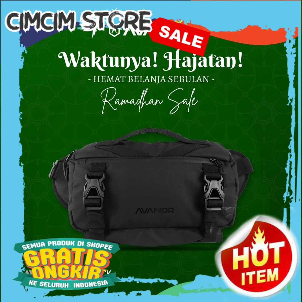 TAS TERBARU TERMURAH / Shoulder Bag Pria Multifungsi Terlaris Avandr X2X Tas Selempang