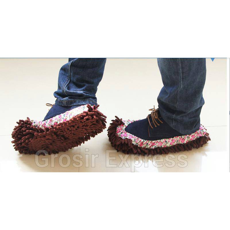 Sepatu Pel Microfiber Cendol 1 Set 2pcs