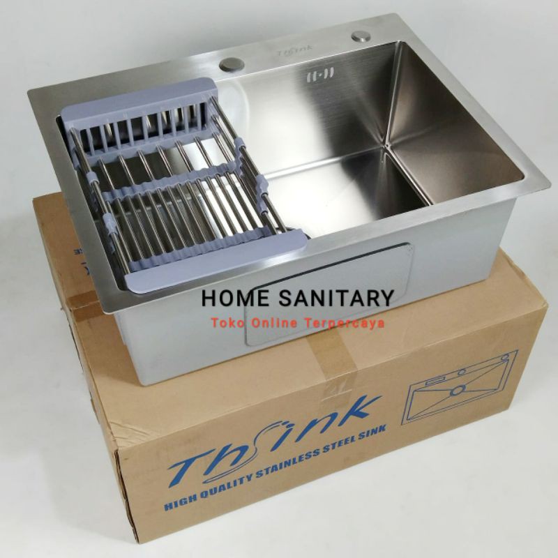 KITCHEN SINK STAINLESS 6045 BAK CUCI PIRING THSINK