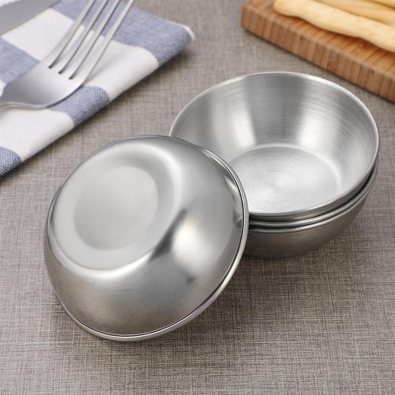 Mangkok Saus / Snack / Kecap / Cabai Bahan Stainless Steel Untuk Dapur
