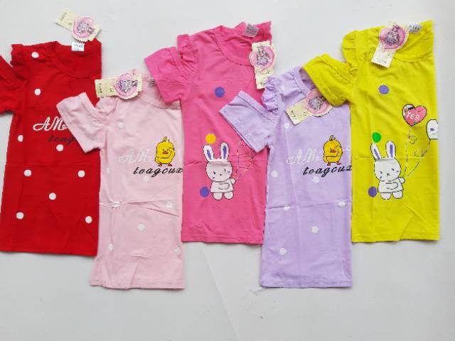 1-6 Tahun Kaos anak SABRINA IMPORT