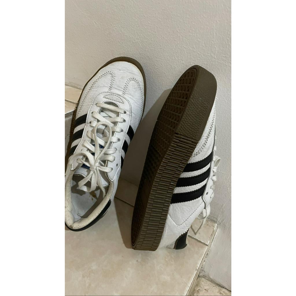 (Preloved) Adidas Sambarose ORIGINAL white cewek