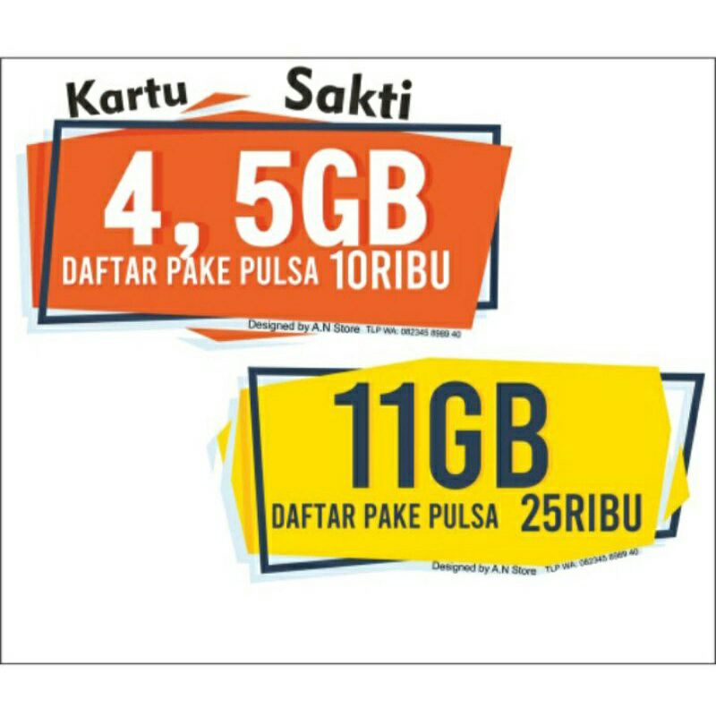 COMBO SAKTI INTERNET 4.5GB