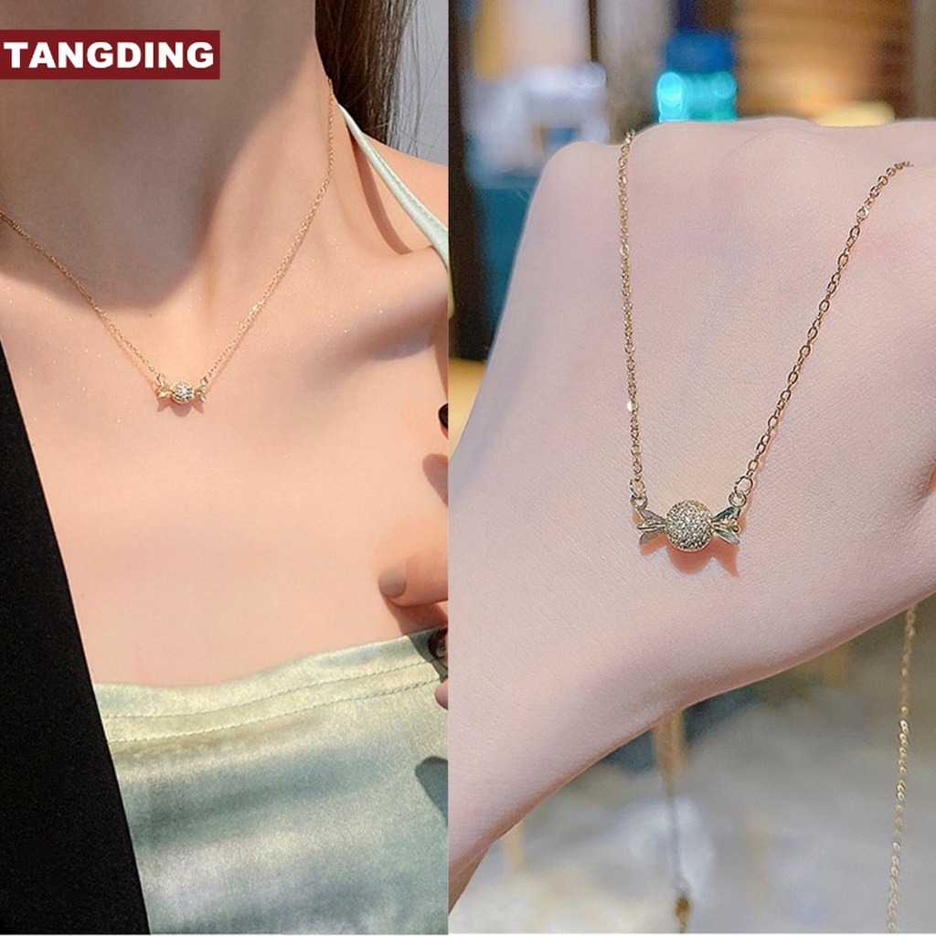 【COD Tangding】Kalung Rantai Klavikula Gaya Korea Untuk Wanita