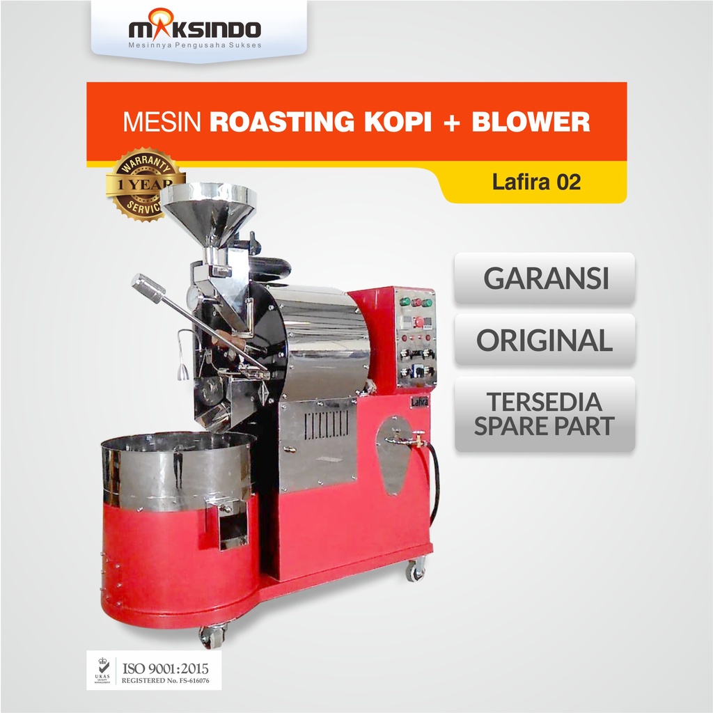 Maksindo Mesin Roasting Kopi + Blower Lafira 02 AGR-LAFIRA02