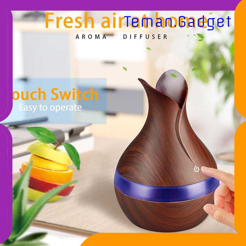 TG-CE069 JUTAOHUI Air Humidifier Aromatherapy Diffuser Wood 300ml - YX-188