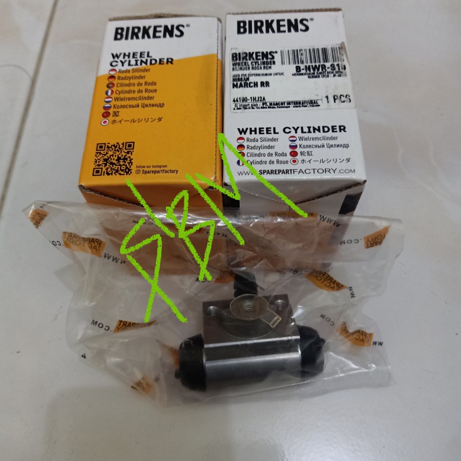 blok rem bawah / wheel cylinder nissan March
