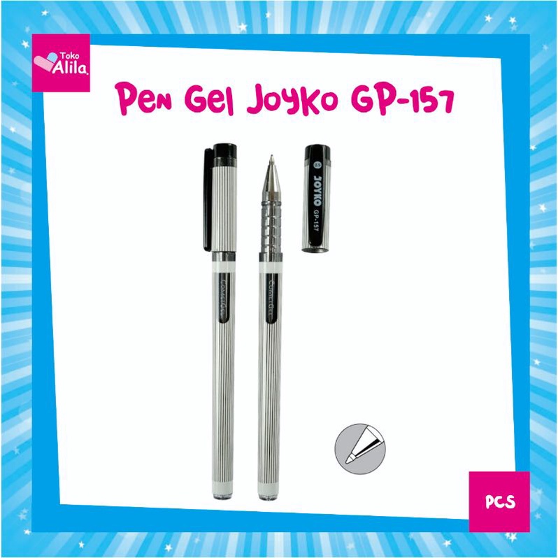 

Gel Pen / Pulpen / Pena Joyko GP-157 / Comet Gel / 0.5 mm