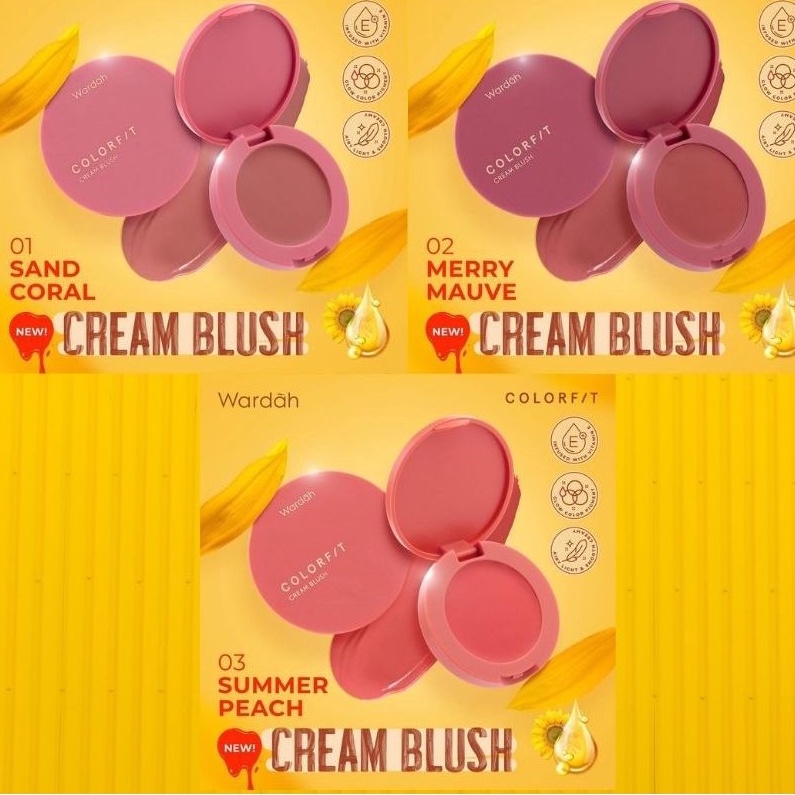 Wardah Colorfit Cream Blush 3gr