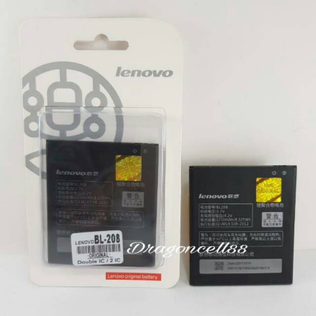 Baterai LENOVO BL208 S920 BL 208 Kualitas ORIGINAL 100%