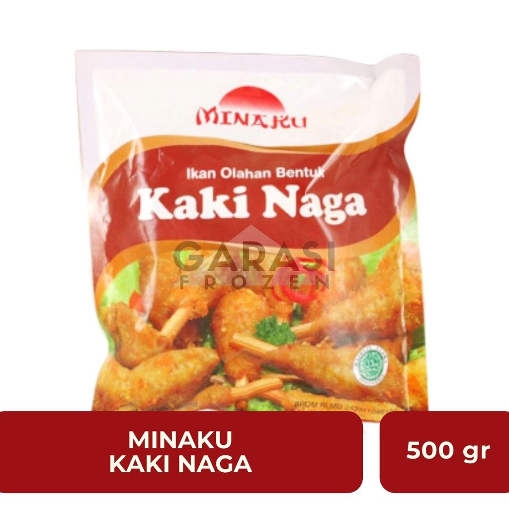 

Minaku Kaki Naga Ikan Olahan 500 gr - frozen food