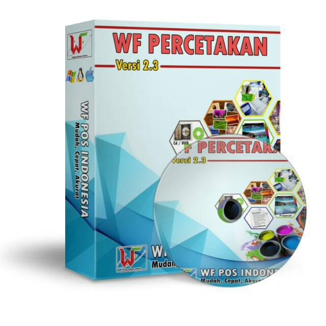 WF POS Percetakan /Aplikasi kasir usaha percetakan/program percetakan/ digital printing