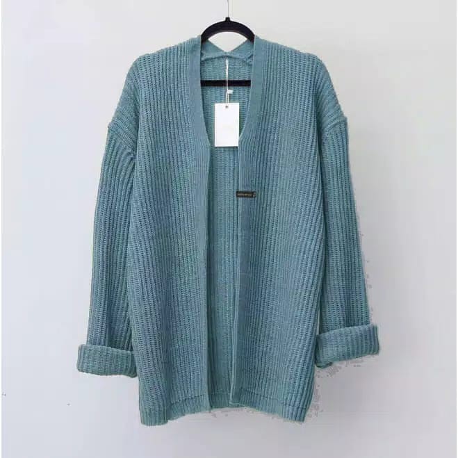 oversize kardy knit/sweaterajut-denim