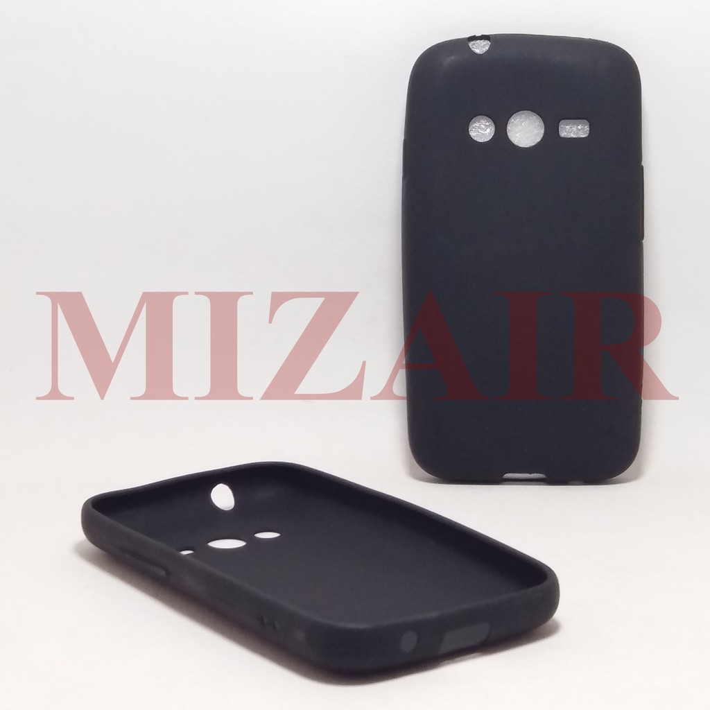 Case Mate Samsung Galaxy V/Soft Black Anti Minyak Softcase/Jelly Soft