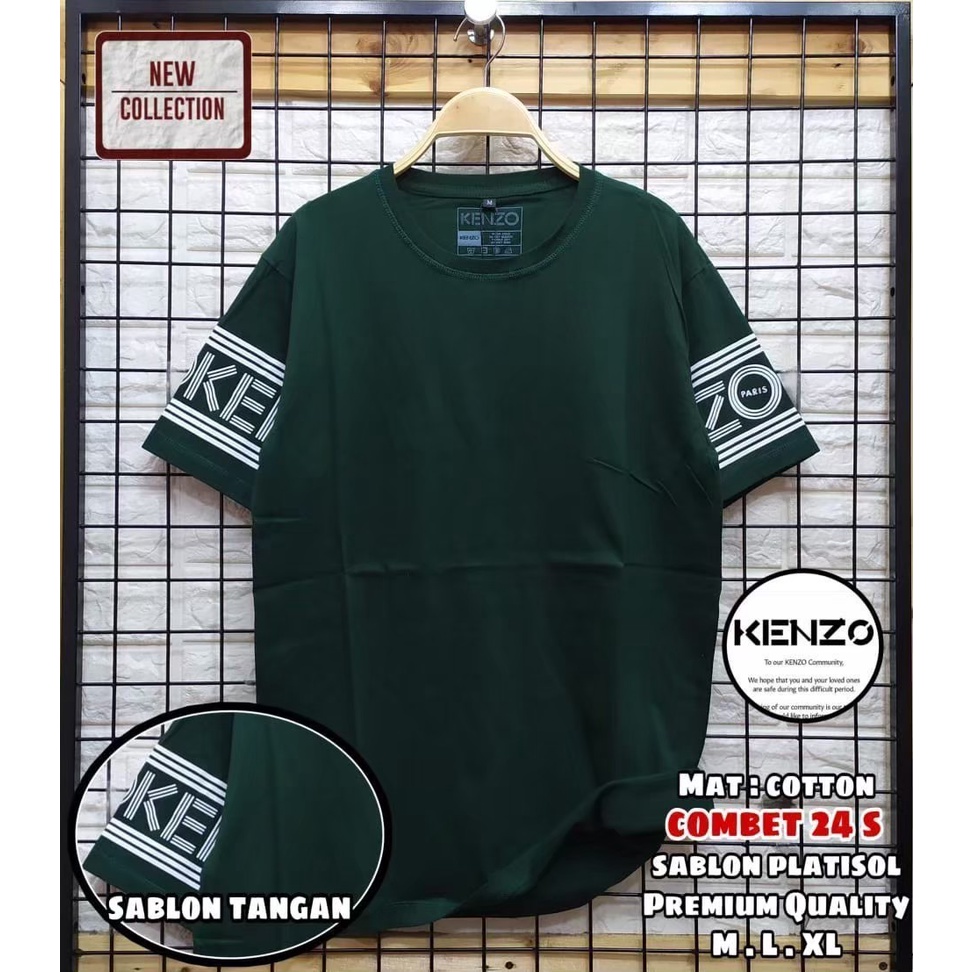 T-shirt pria / kaos distro kenzo / kaos distro bandung / kaos lengan pendek