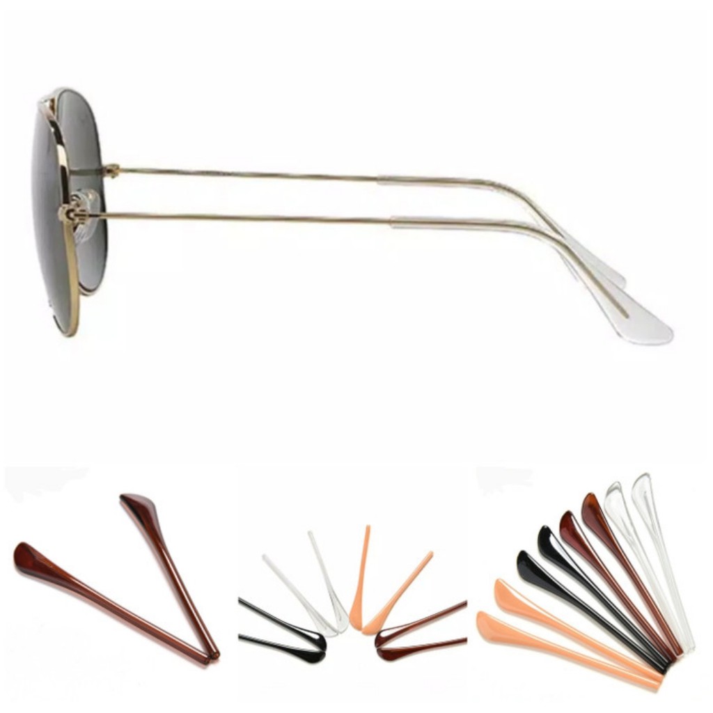 Earhook kacamata cover kacamata tangkai kacamata sparepart pengganti tangkai kacamata Aershop