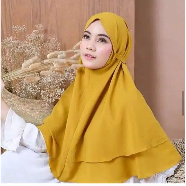 bergo Instan aishaa diamond bergo nonpet tali