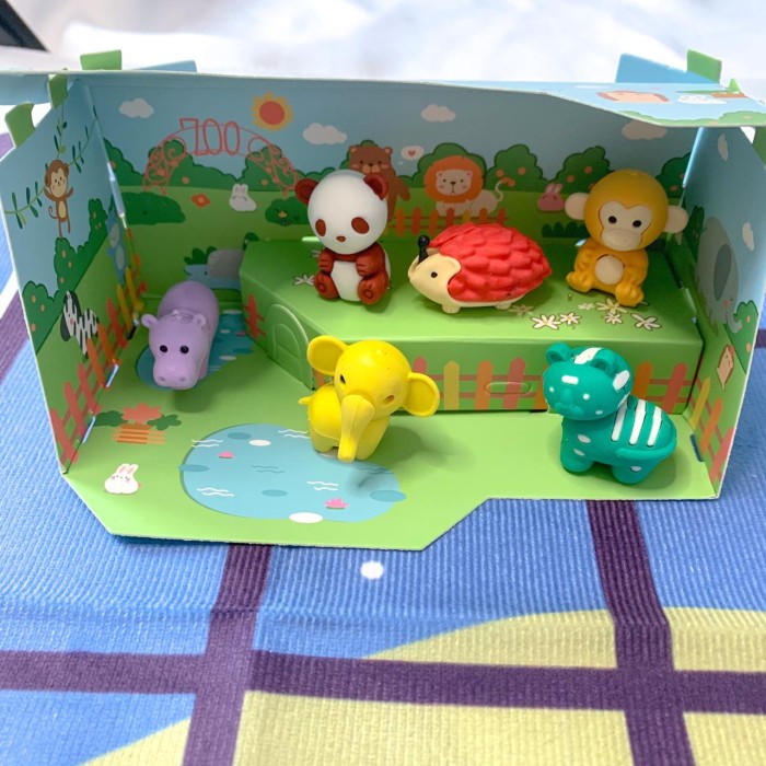 

Gilaa!!! Penghapus Animal Lucu 1 Set Hapusan Pensil Zoo Unik Import Termurah Bergaransi
