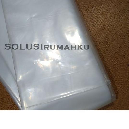 ♝ Per METER Plastik Cor LEBAR 200 CM TEBAL 0.12 mm PE BENING 2 mtr ❁