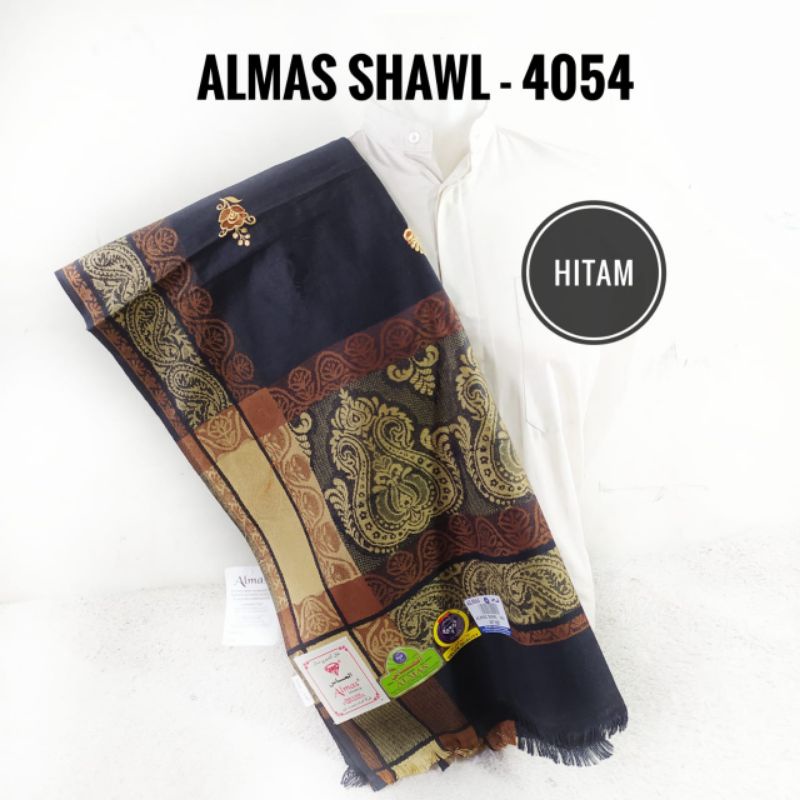 Sorban Kashmiri Syawl Ekslusif Almas Full Sulam