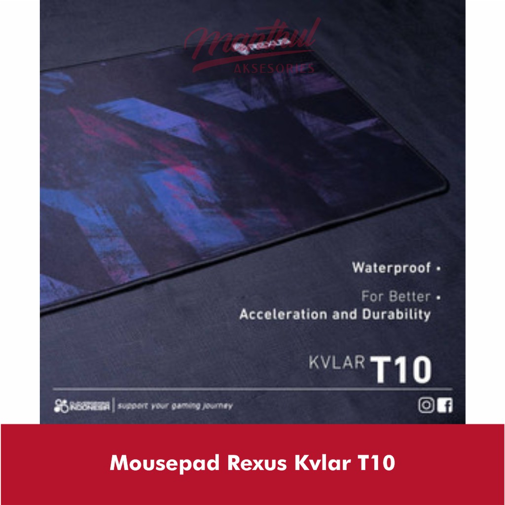 Mousepad Gaming Rexus Kvlar T10