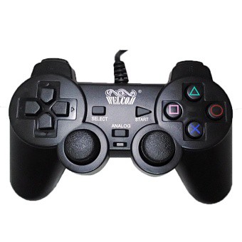 Welcom Game Pad Single Getar USB - Hitam