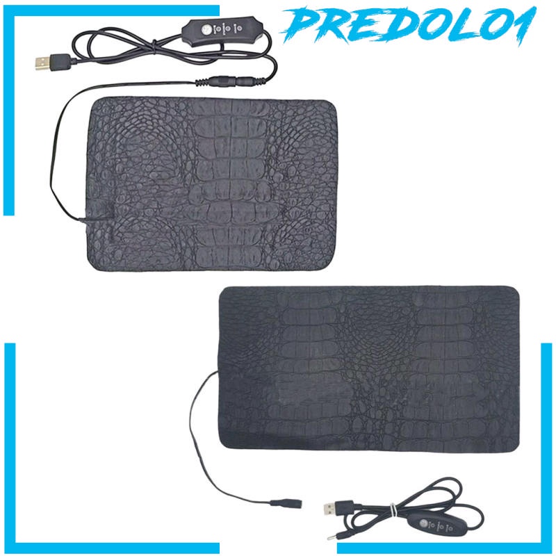 (Predolo1) Pad Penghangat Reptil / Kadal / Laba-Laba / Kura-Kura Anti Air Dengan Kabel Usb