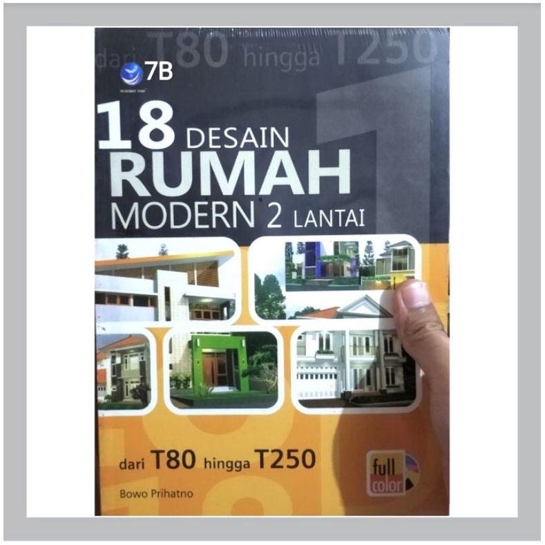 Buku 18 Desain Rumah 2 lantai Bowo Prihatno