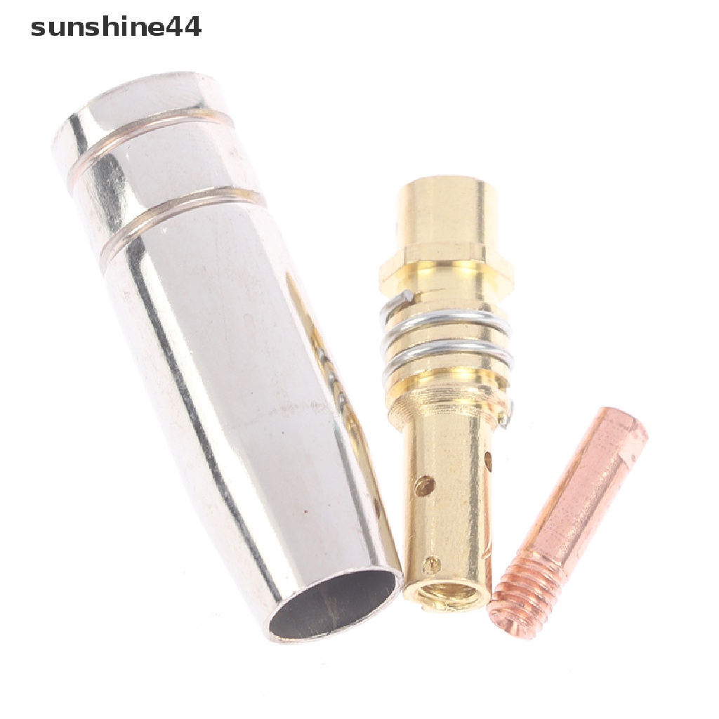 Sunshine 3pcs Nozzle Obor Las Plasma Binzel 15AK Untuk Mesin Las MIG