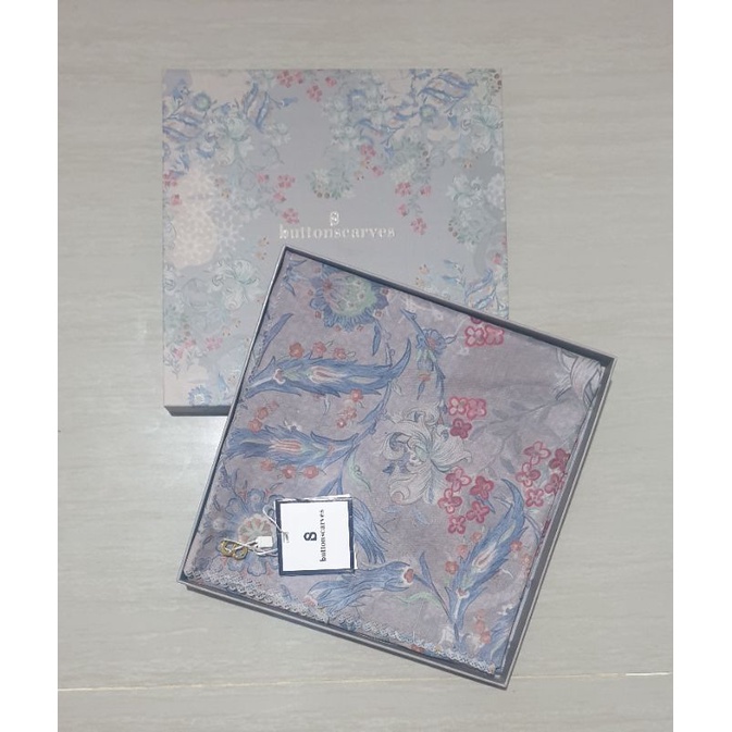 New buttonscarves topkapi grey