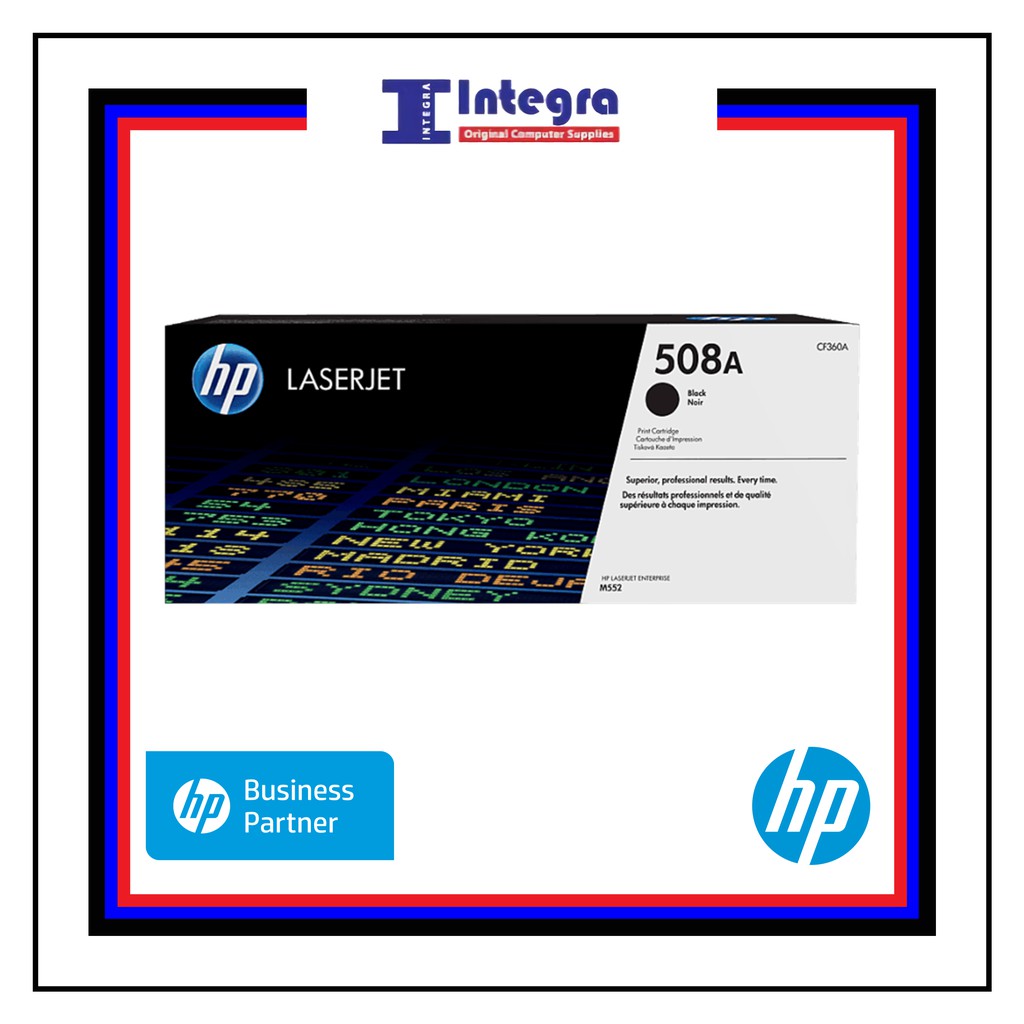 Toner HP 508A Black Original LaserJet Cartridge - CF360A