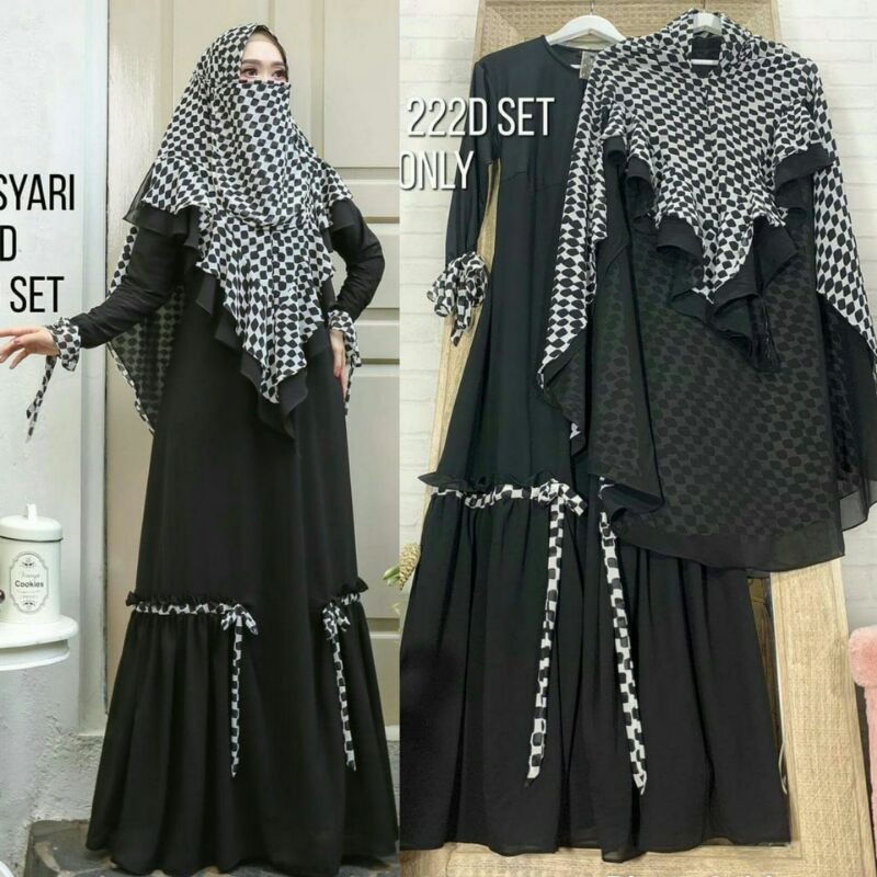 GAMIS 222D by Haliza syar'i