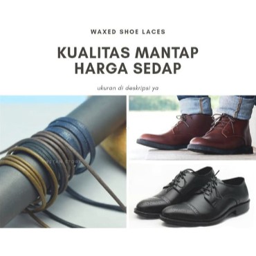 Tali Sepatu untuk Pentofel Boots Sneakers Casual Panjang 80cm 150cm