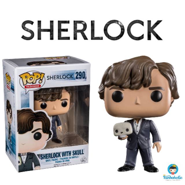Funko POP Television Sherlock - Sherlock Holmes with Skull [Exclusive] #290