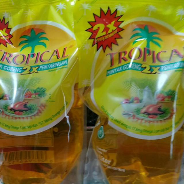 

Tropical minyak goreng 2 liter