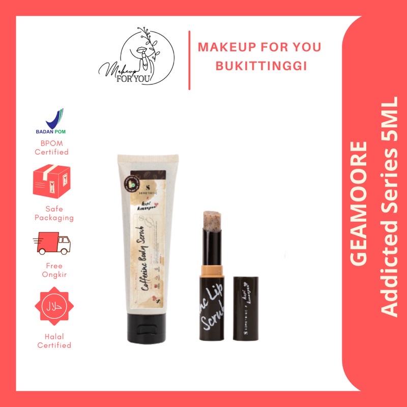Somethinc X Kopi Kenangan Coffeeinc Body Scrub & Lip Scrub