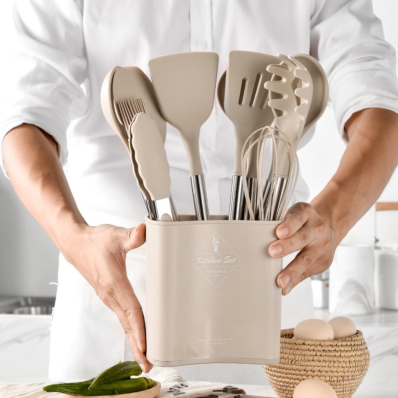 Sutil Silikon Set13 Spatula Silicone sodet Alat Masak-4