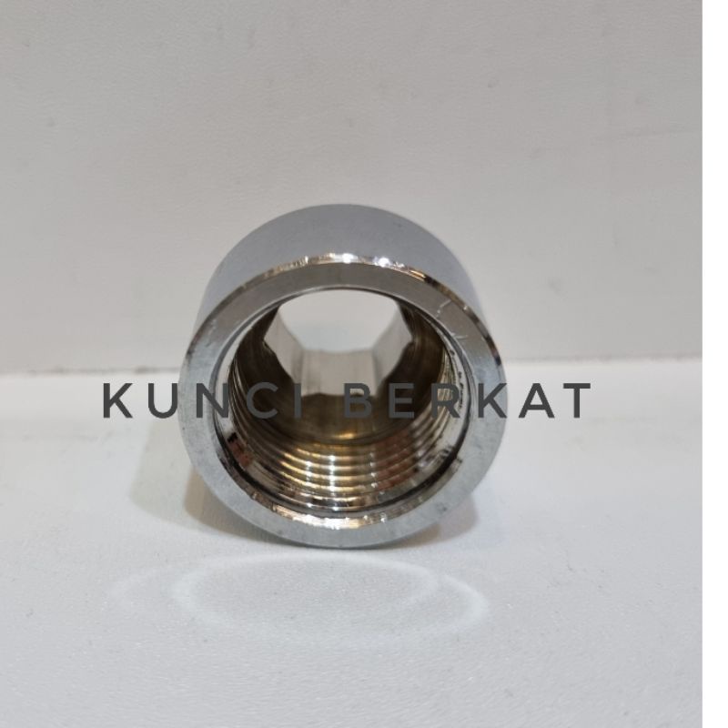 Sok Sambung Stainless/Drat luar dalam/Knie Sambung