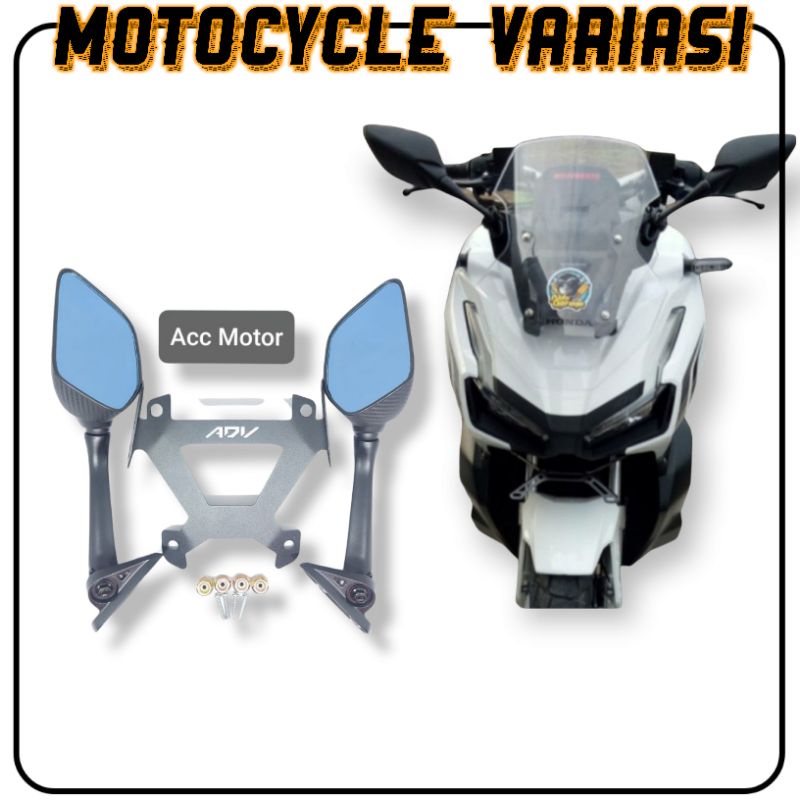 Paket Breket + Spion R25 Honda ADV 160
