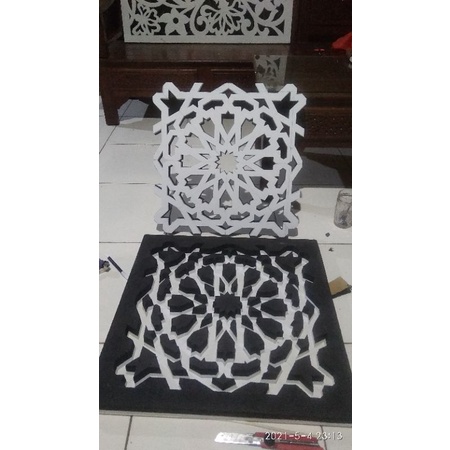 cetakan ornamen masjid / moulding GRC krawangan 50-100