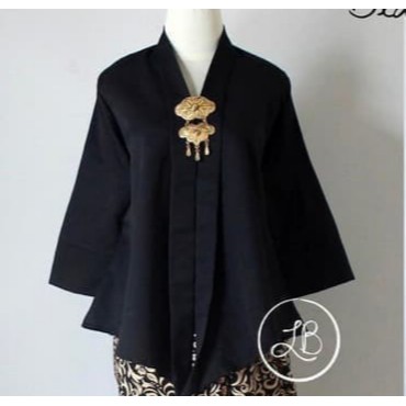 ATASAN KEBAYA ENCIM BUSUI / KEBAYA FLOY BALOTELY TERMURAH HITAM